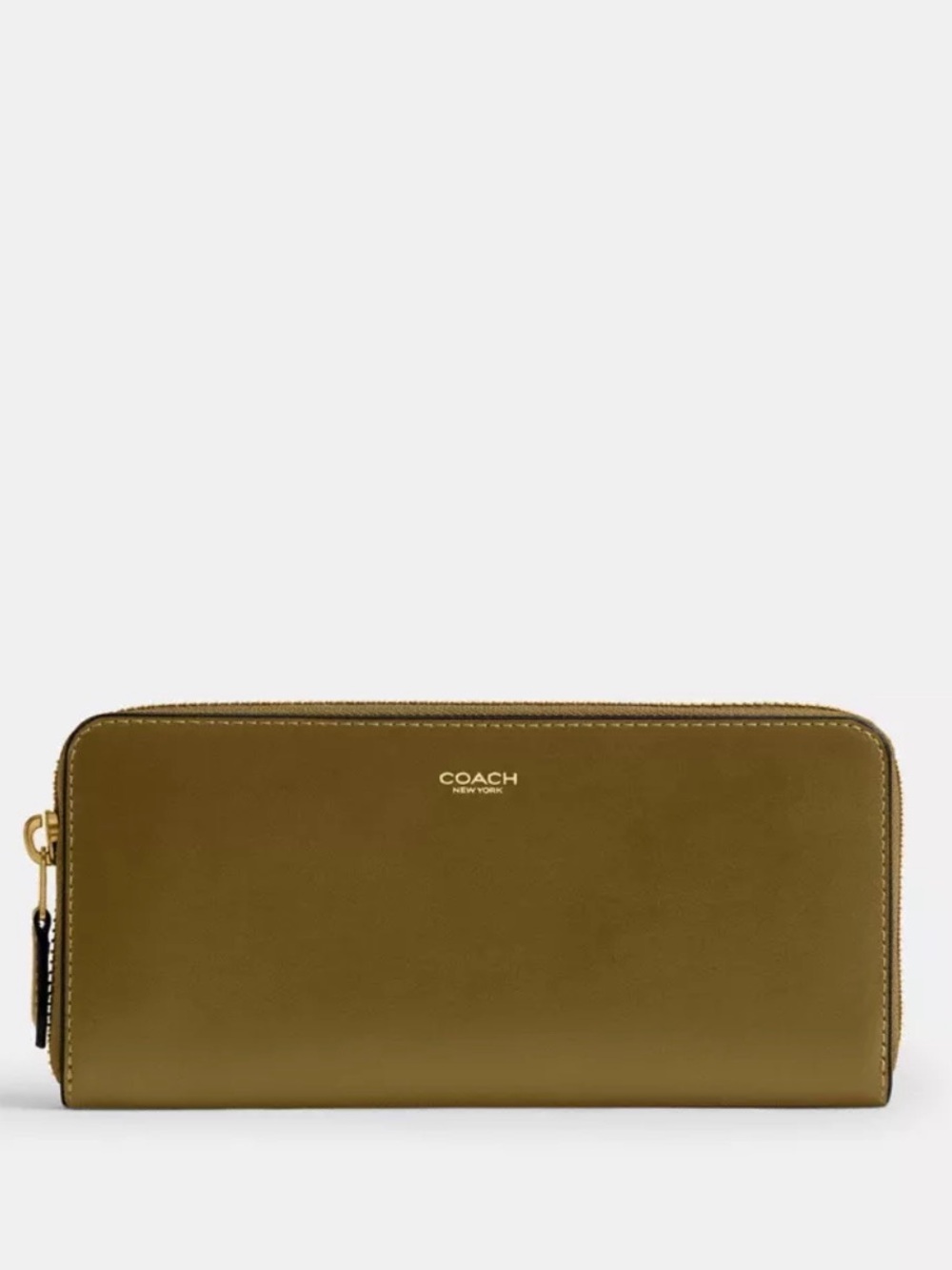 COACH New York Slim Accordion Zip Wallet Women's